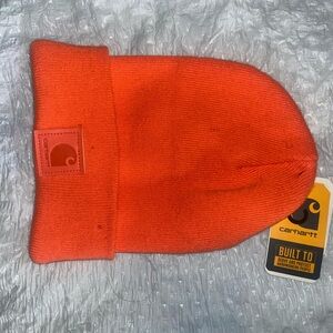 Carhartt Knit Beanie in Vibrant Orange